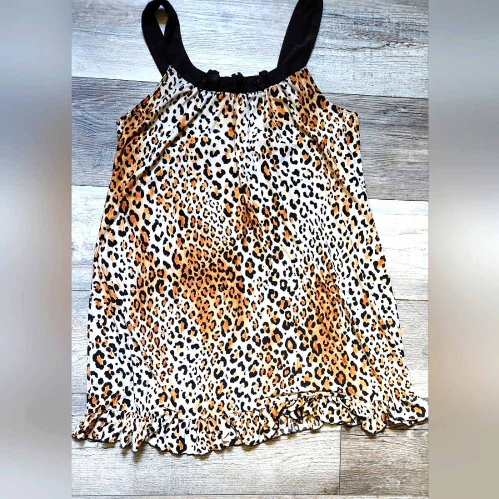Studio Donatella Animal Print Nightgown